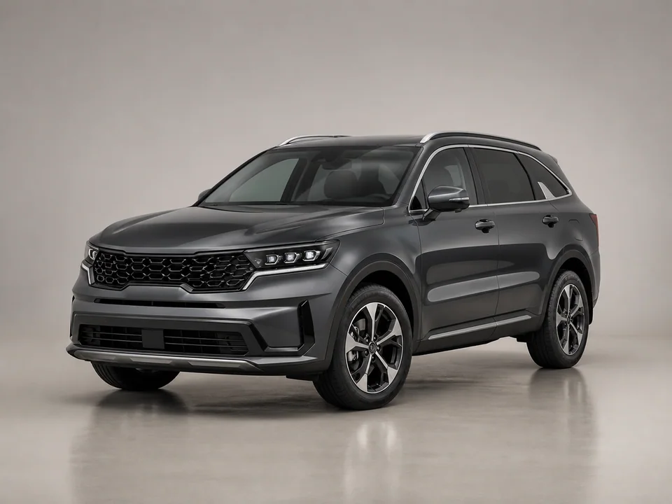 스튜디오에서 촬영한 SUV 차종 참고 이미지
